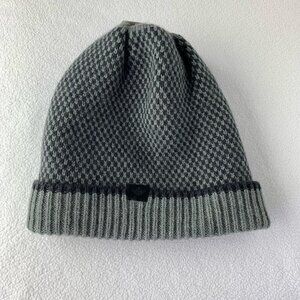 Dockers Levi's Beanie Insulated Acrylic Cuff Hat Cap Black Gray NWT